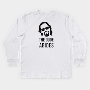 The Dude Abides (The Big Lebowski) Kids Long Sleeve T-Shirt